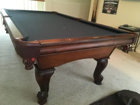 pool table disassembly and move Lubbock TX, slate table after reassembly and leveling