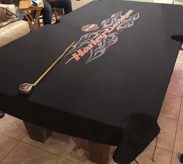 pool table installation Grand Prairie TX, game room table leveled with a machinist level