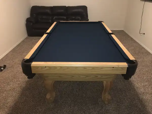 pool table delivered and set up in fort worth by billiard maintenance