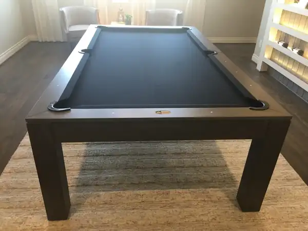 pool table refelting Leander TX, game room table leveled with a machinist level