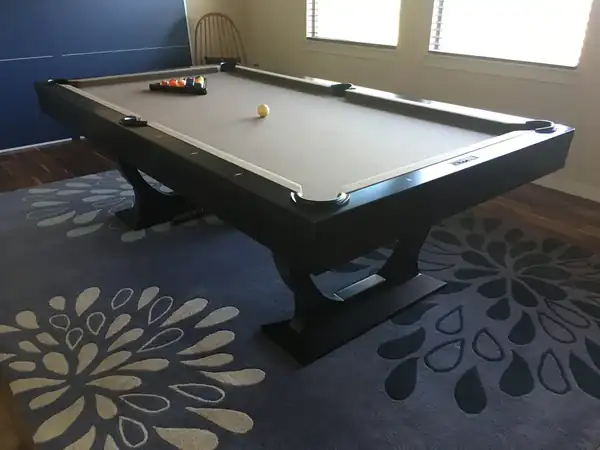 pool table refelting Denton TX, game room table leveled with a machinist level