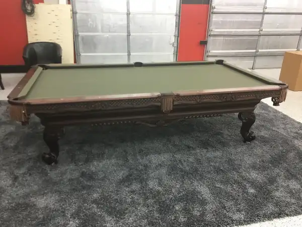 pool table disassembly and move Tyler TX, slate and legs crated for a safe move