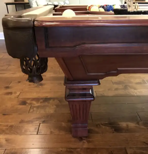 pool table setup and delivery Round Rock TX, slate and legs crated for a safe move
