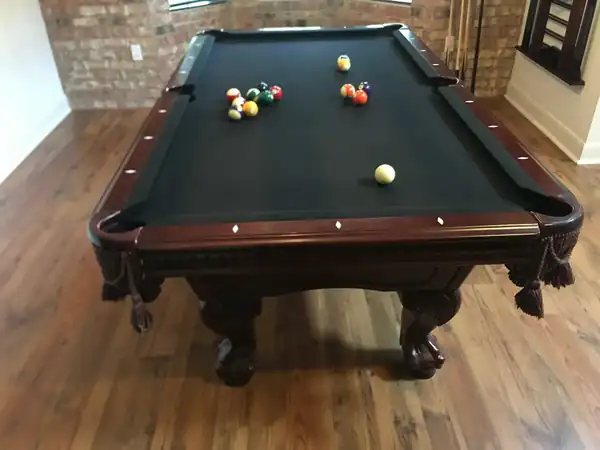 pool table delivered and set up in el paso by billiard maintenance