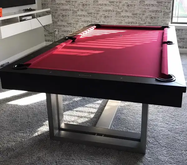 pool table disassembly and move Cypress TX, slate table after reassembly and leveling