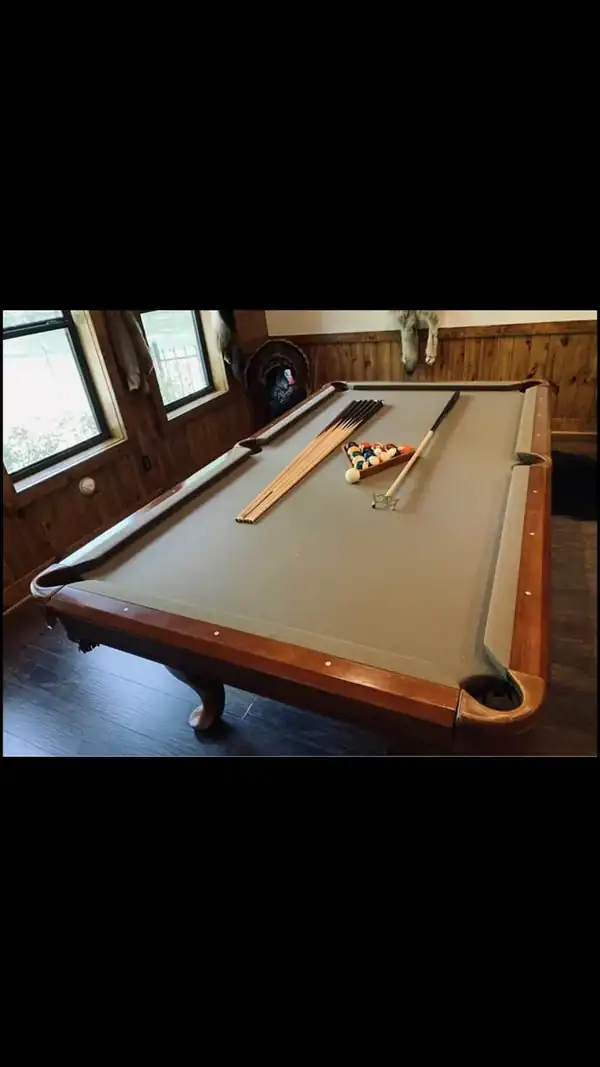 pool table repair College Station TX, slate and legs crated for a safe move