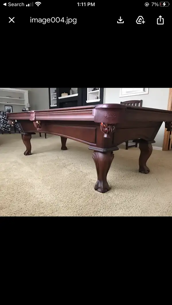 pool table installation Frisco TX, fully assembled table ready for play