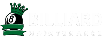 Billiard Maintenance, pool table movers logo